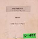 Dyna Mechtronics-Dyna Mechtronics DM2900, VMC Operations Programing and Parts Manual 1996-DM2900-01